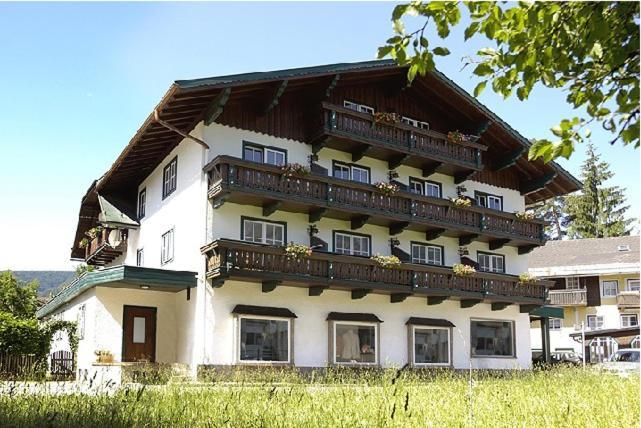 Appartementhaus Huber Abersee Exterior foto